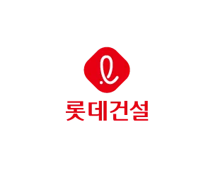 롯데건설 CI 세로조합(한글)